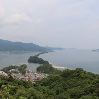 Amanohashidate from the top in the south
