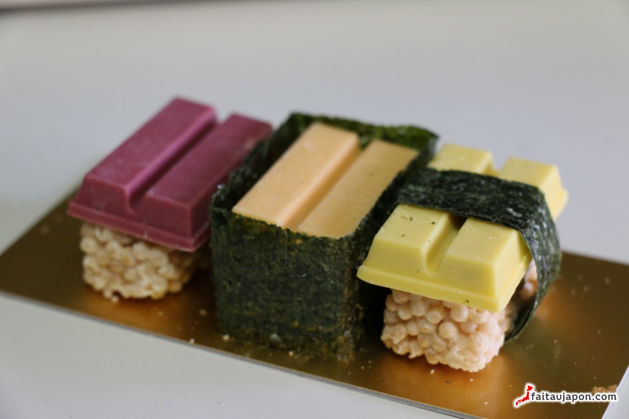 Manners eksistens byrde Kit Kat Sushi very limited edition - Fait Au Japon