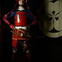 samurai armor photo studio